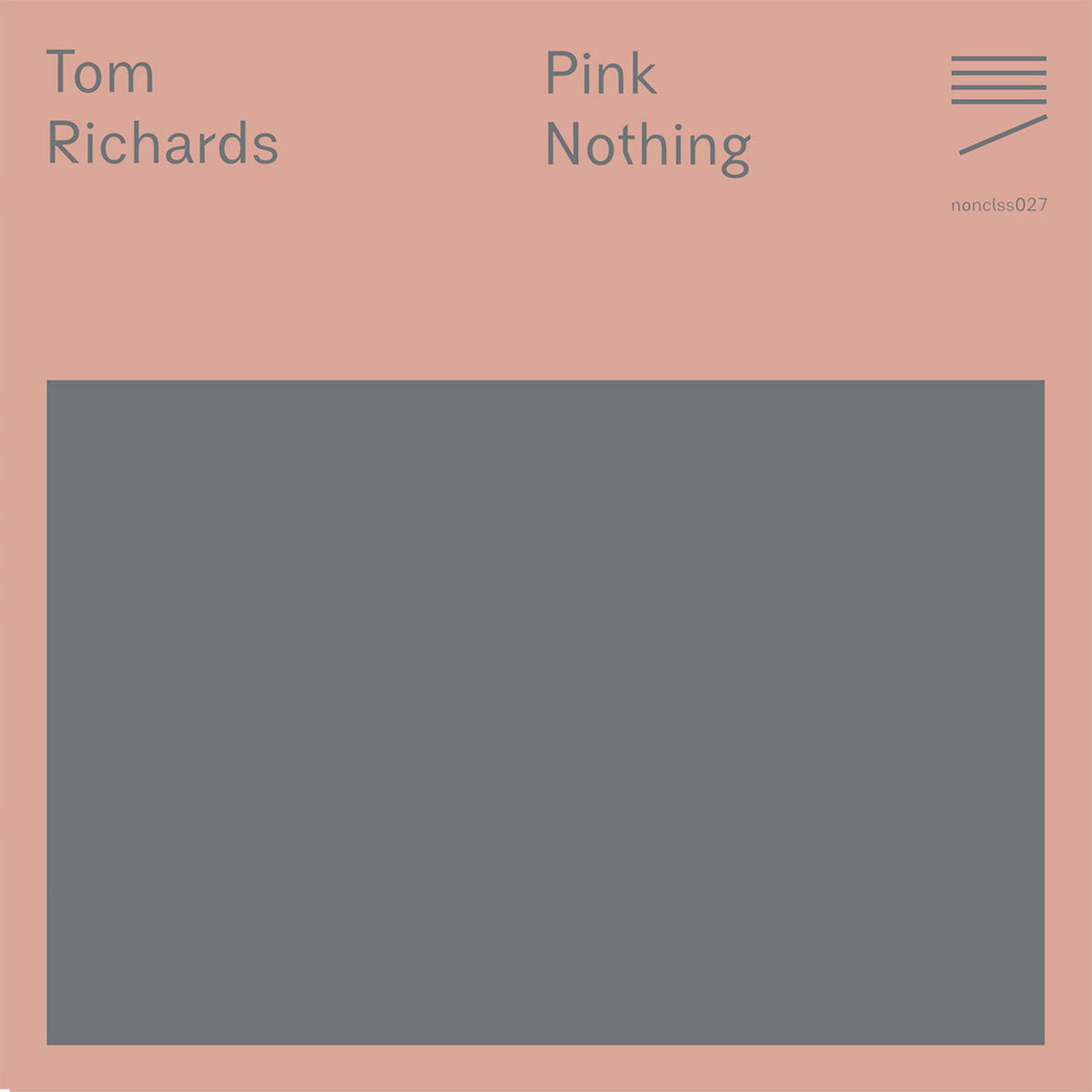 Tom Richards – Pink Nothing vinyl cover
