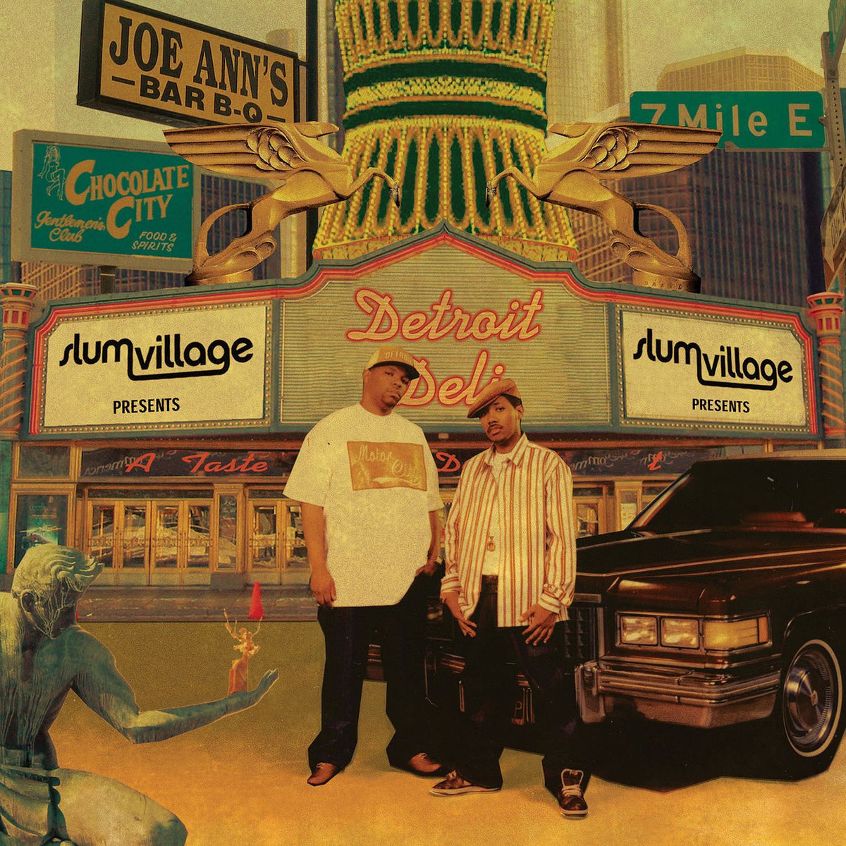 Slum Village – Detroit Deli (A Taste Of Detroit) (RSD 2024) vinyl record cover