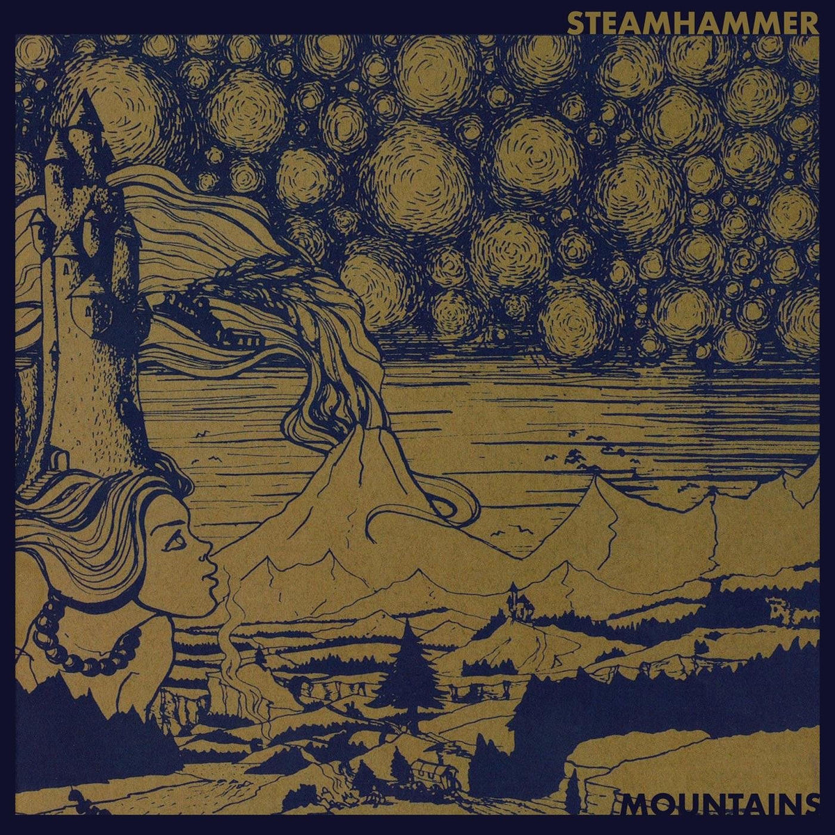 Steamhammer – Mountains vinyl cover