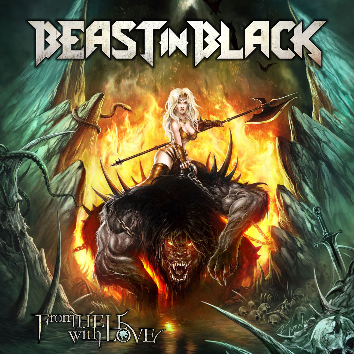 Beast In Black – From Hell With Love vinyl record cover