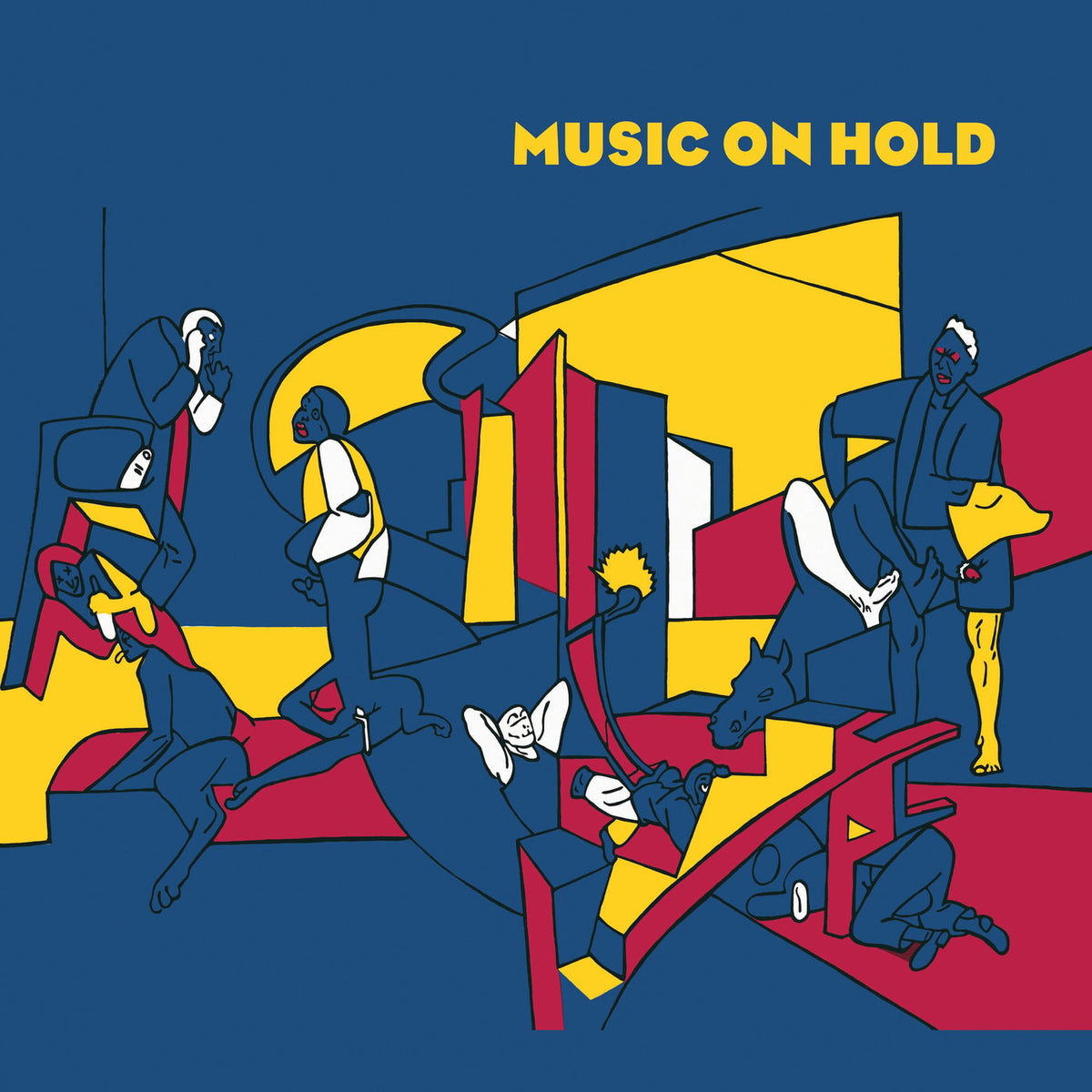Music on Hold – 30 Minutes Of vinyl record cover