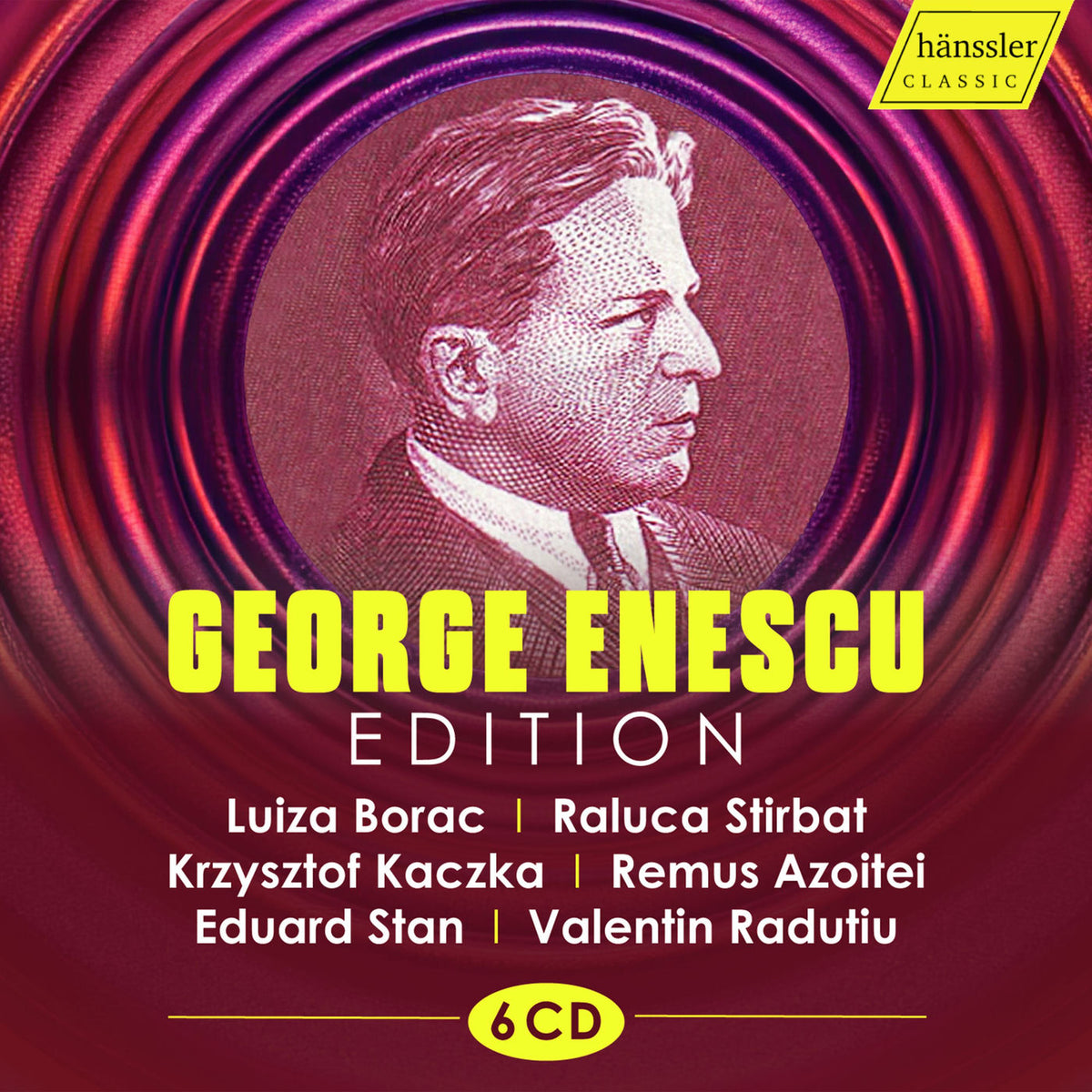 Raluca Stirbat – George Enescu Edition vinyl cover