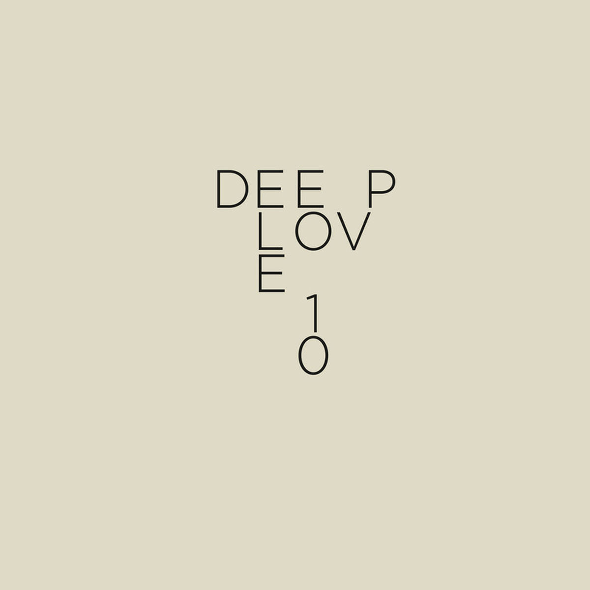 Various Artists – Deep Love 10 (MINT GREEN VINYL) vinyl record cover