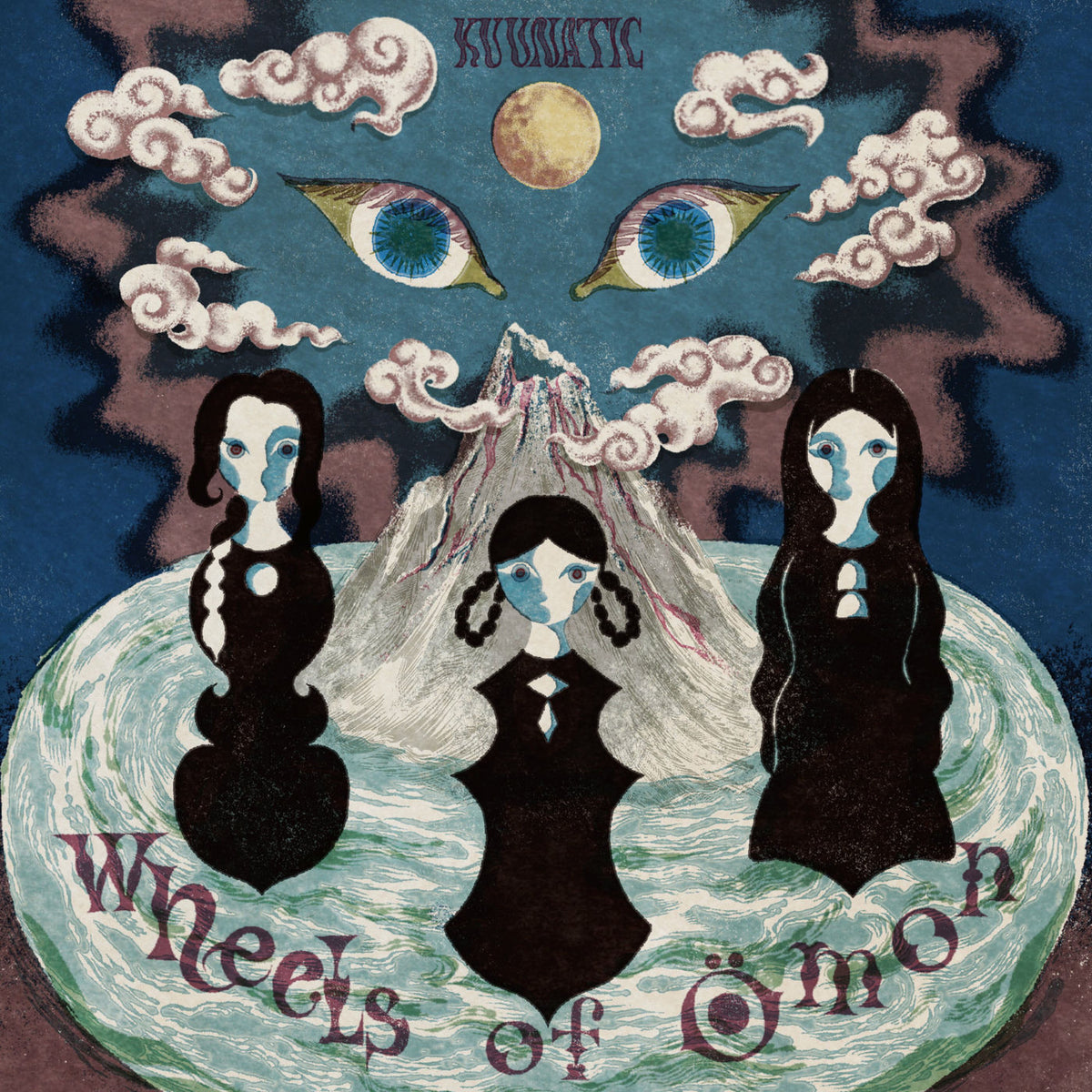 Kuunatic – Wheels Of Omon vinyl record cover