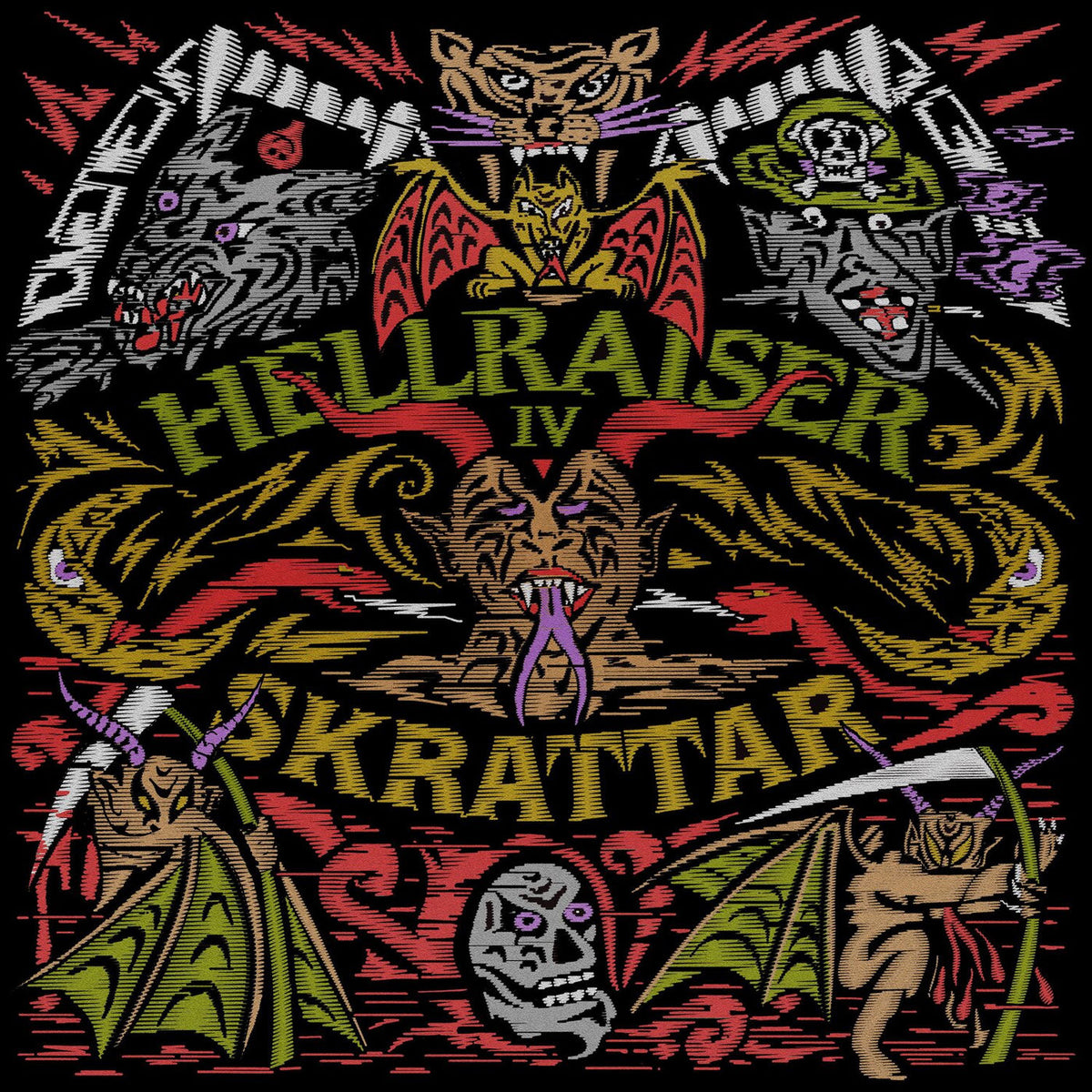Skrattar – Hellraiser IV vinyl record cover