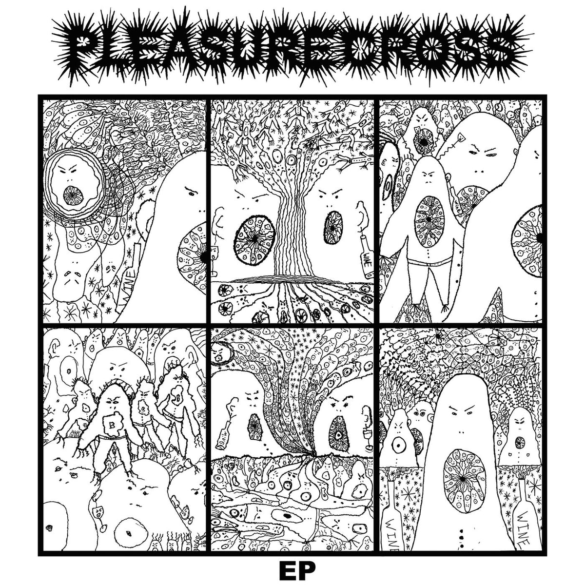 Pleasure Cross – Wait for the End vinyl cover