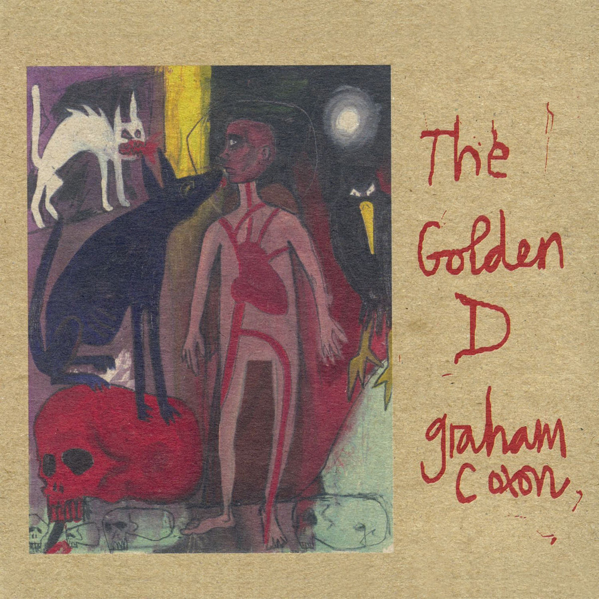 Graham Coxon – The Golden D vinyl record cover