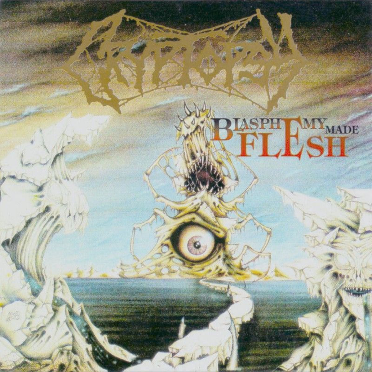 Cryptopsy – Blasphemy Made Flesh (Coloured Vinyl) vinyl record cover
