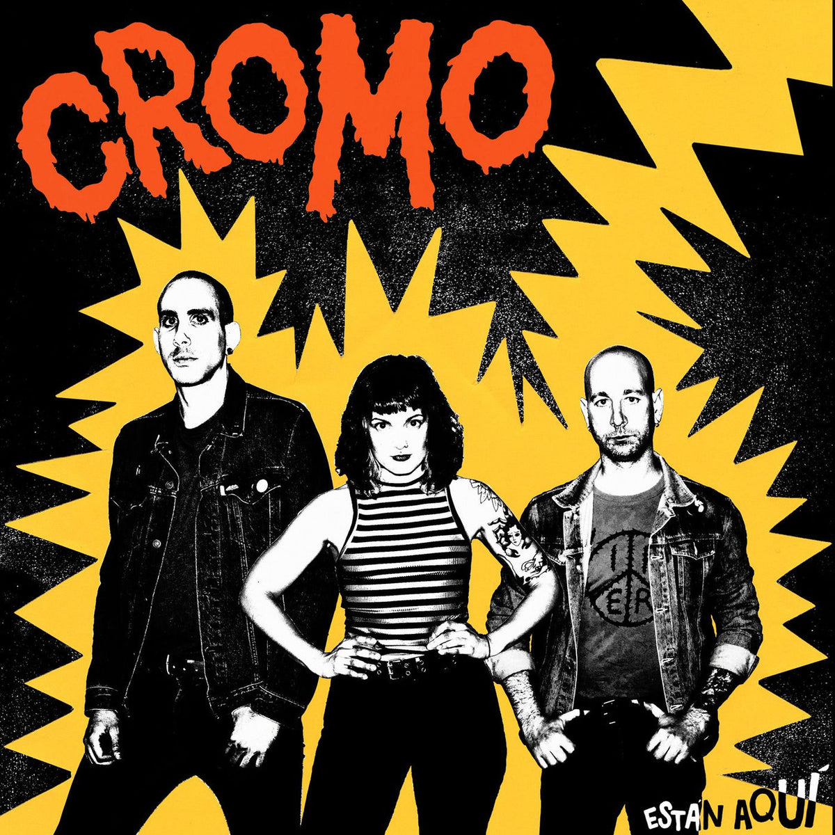 Cromo – Estan Aqui vinyl record cover