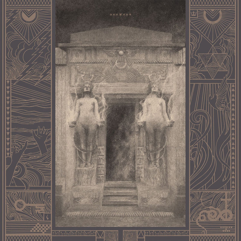Ash Borer – The Irrepassable Gate vinyl record cover