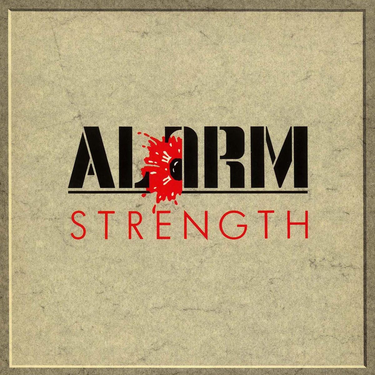 The Alarm – Strength vinyl cover