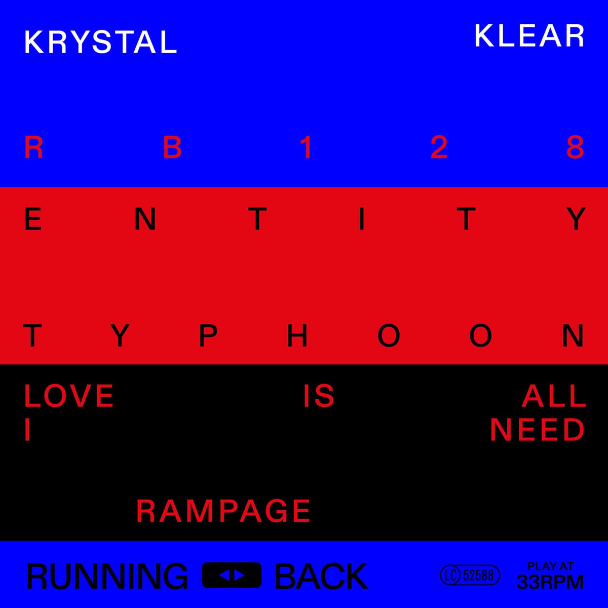 Krystal Klear – RB128 vinyl cover