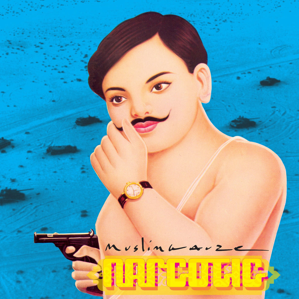 Muslimgauze – Narcotic (2LP) vinyl record cover