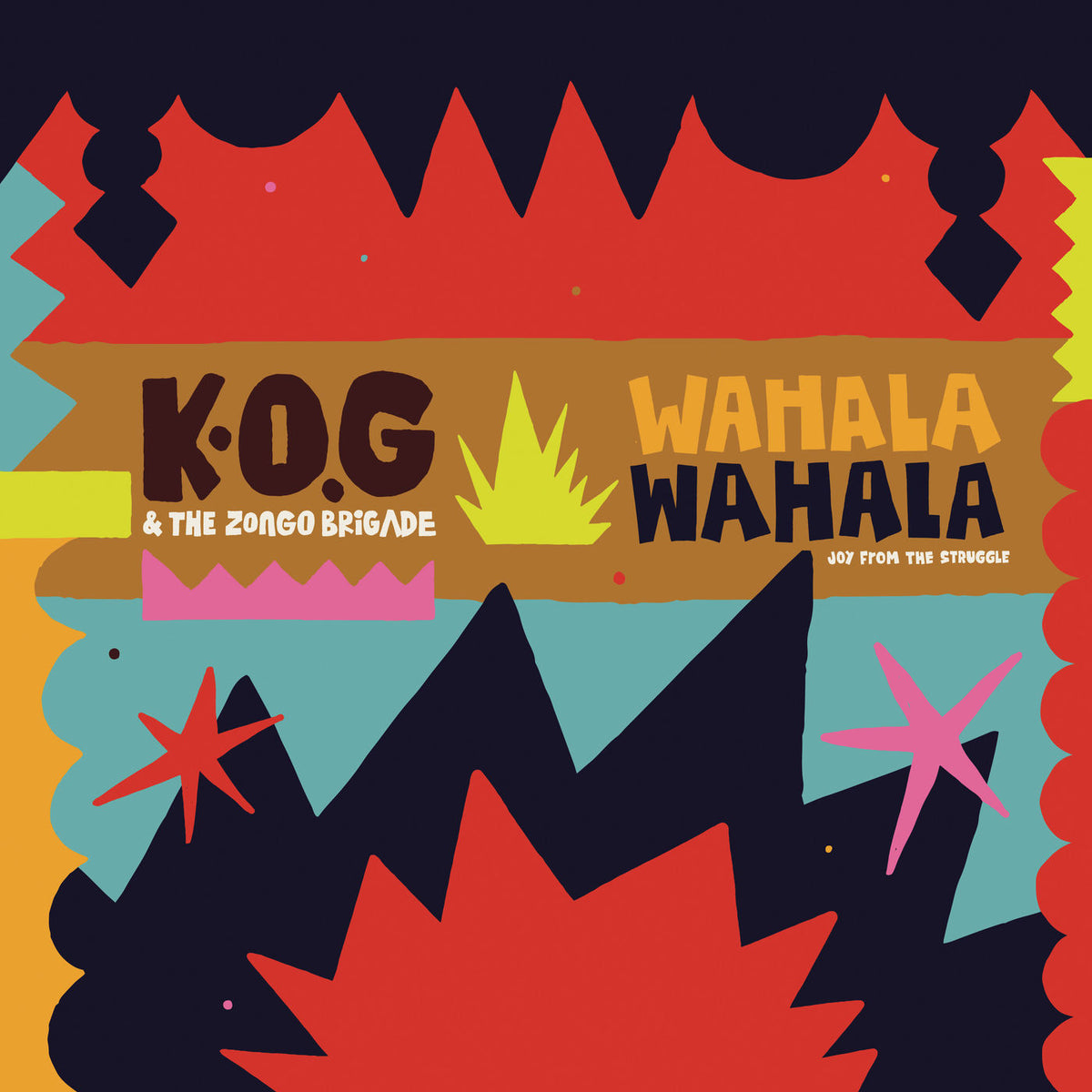 K.O.G – Wahala Wahala vinyl cover