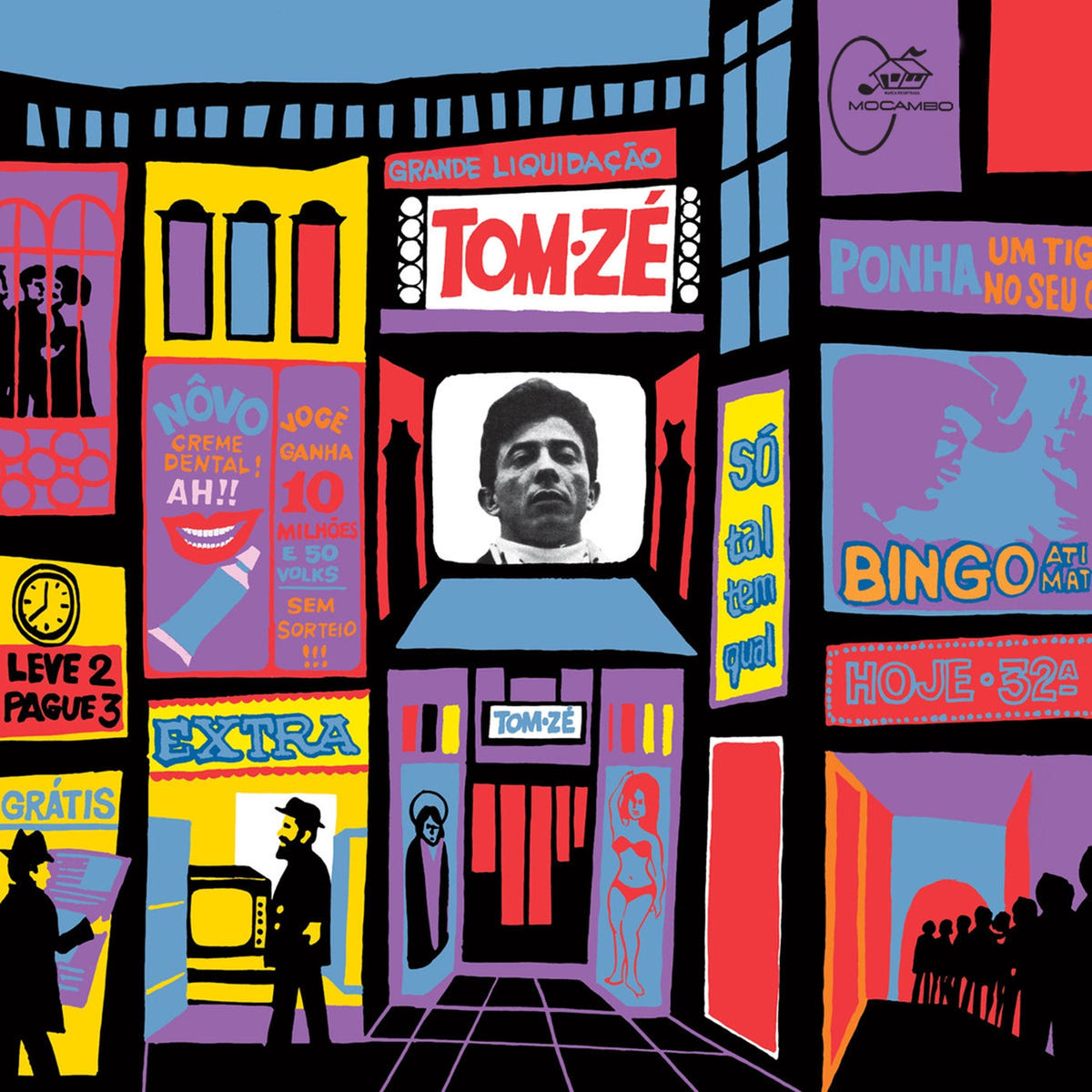 Tom Zé – Grande Liquidação (Deluxe Version) vinyl cover