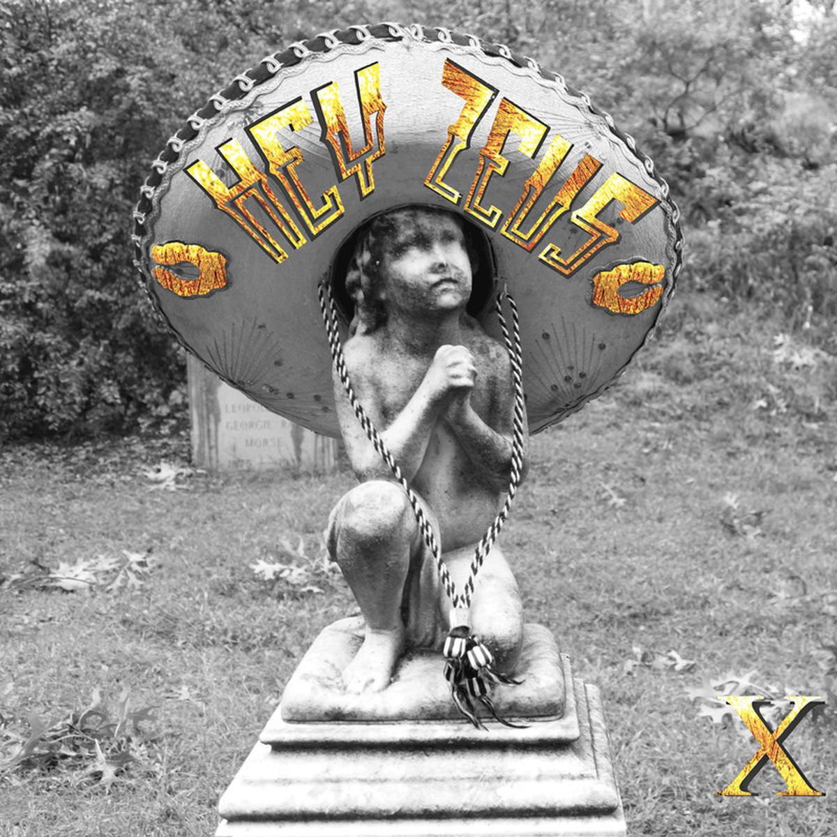 Hey Zeus – X vinyl record cover