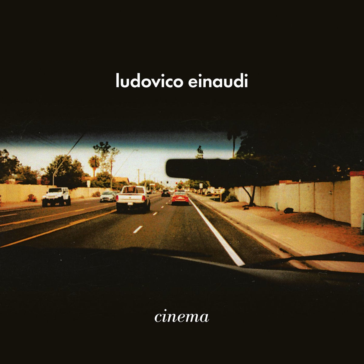 Ludovico Einaudi – Cinema vinyl cover