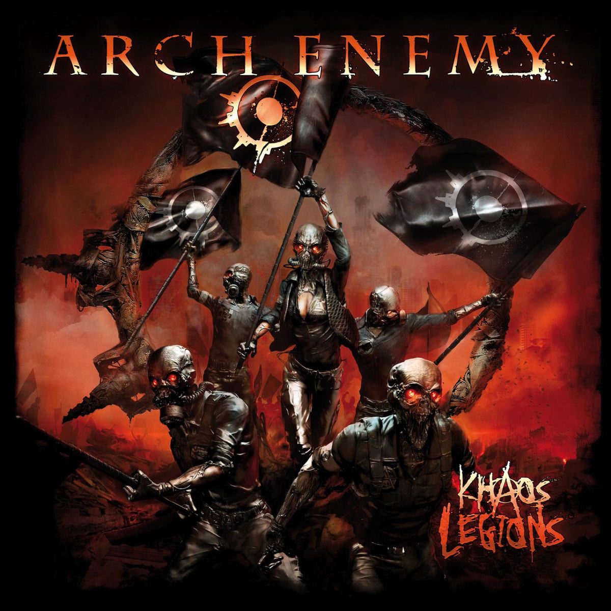 Arch Enemy – Khaos Legions (Re-Issue 2023) vinyl record cover