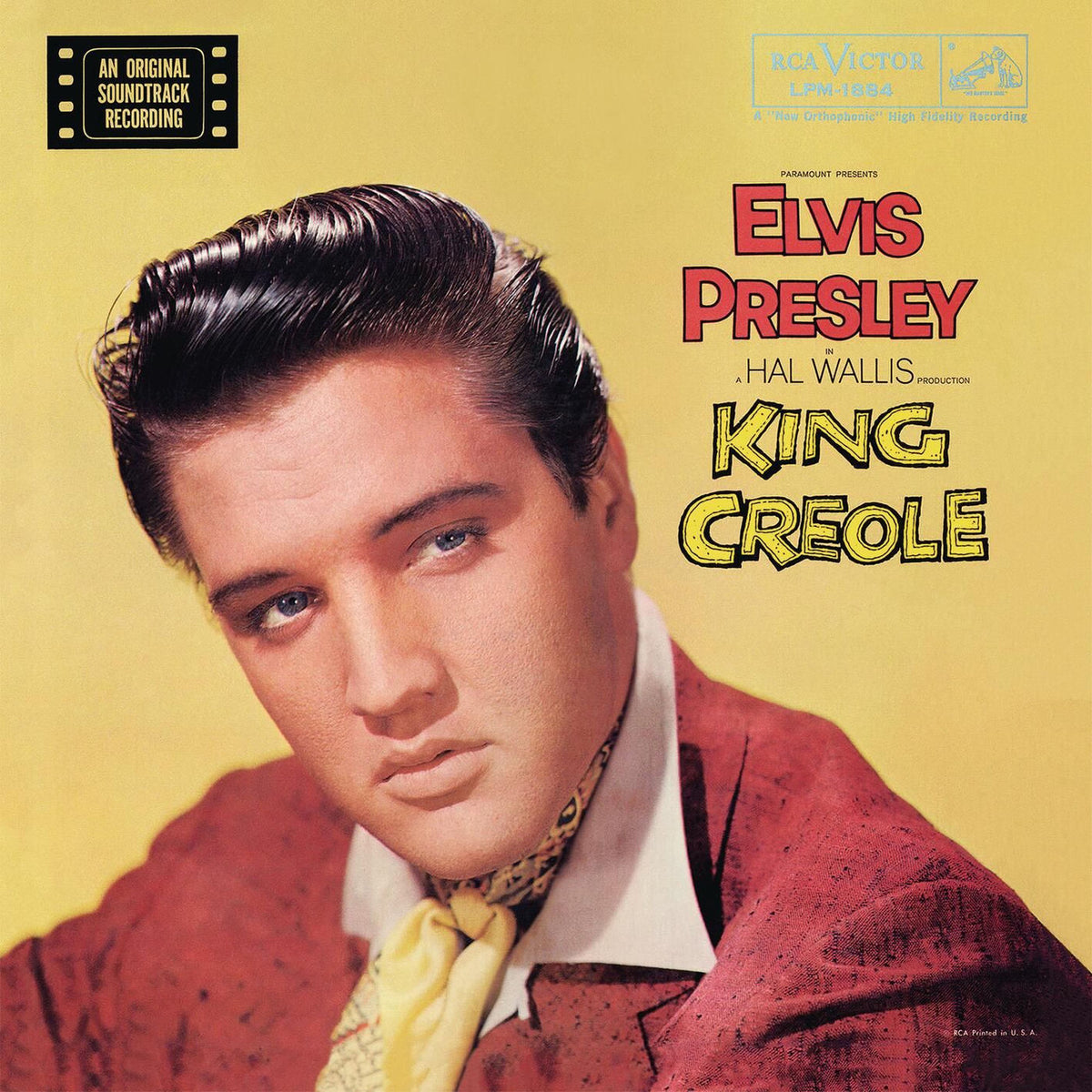 Elvis Presley – King Creole vinyl record cover