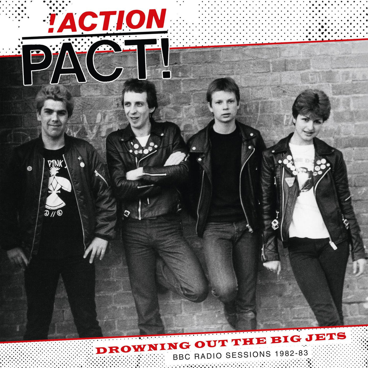 Action Pact – Drowning Out the Big Jets (BBC Sessions 1982-83) vinyl cover