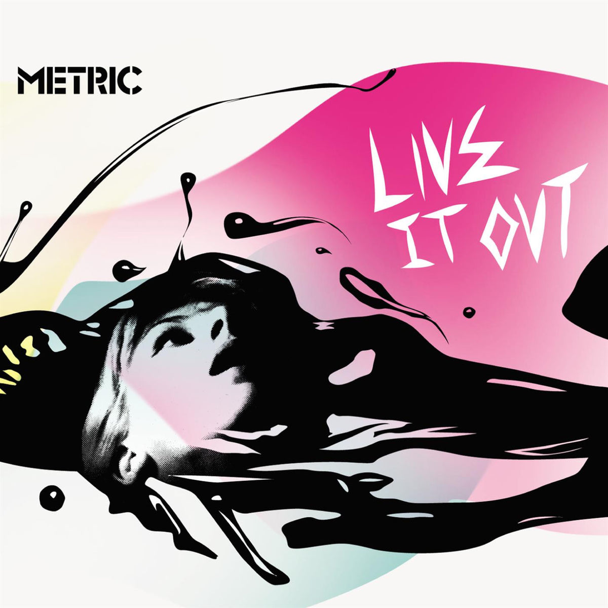 Metric – Live It Out vinyl record cover