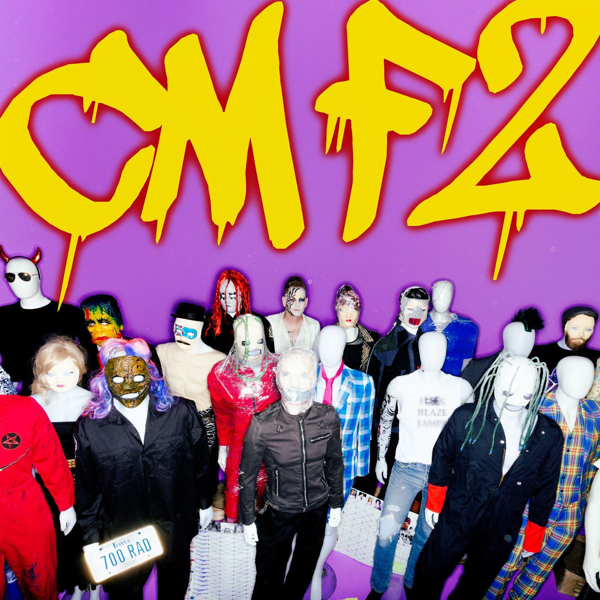 Corey Taylor – Cmf2 (Neon Violet Vinyl) (Indies) vinyl record cover