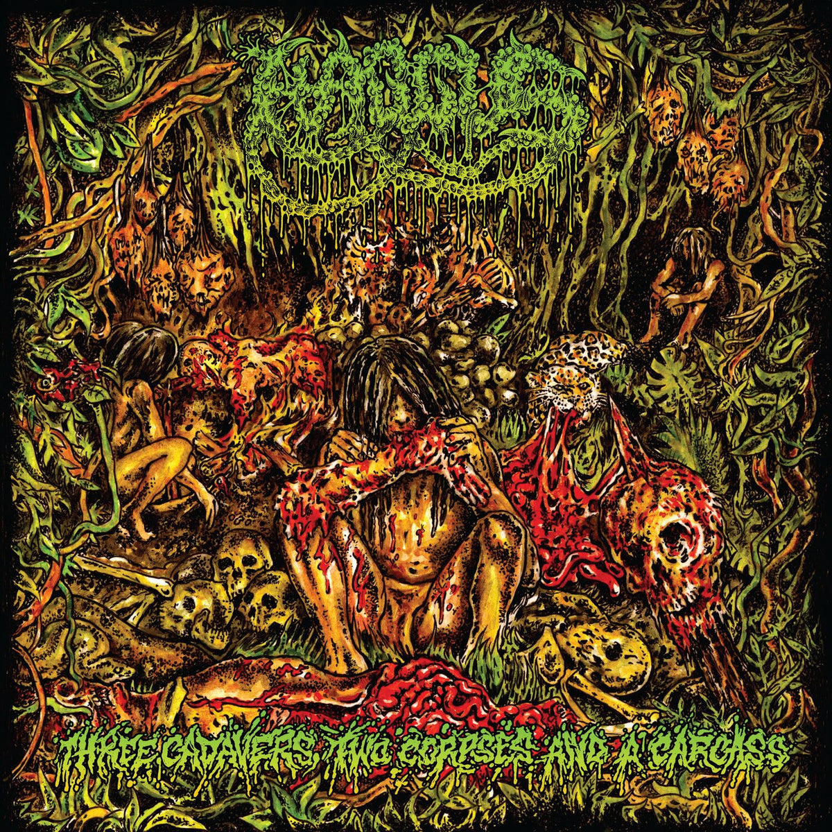 Haggus – 3 Cadavers, 2 Corpses and a Carcass vinyl cover