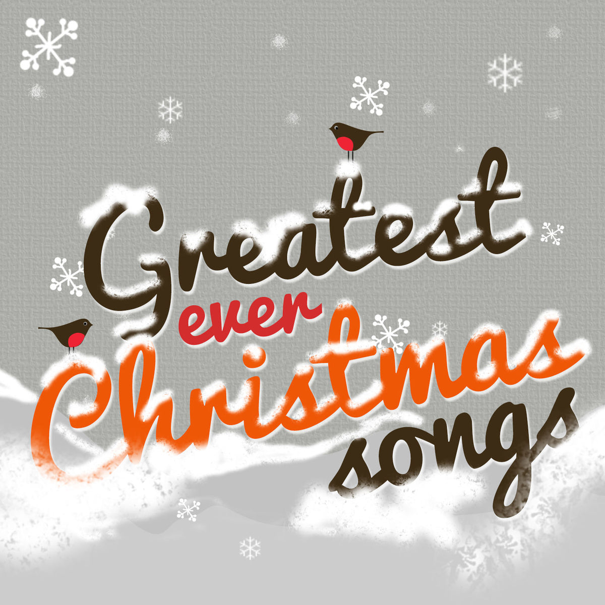 Various Artists – Greatest Christmas Songs [2LP] (LIMITED SNOWY WHITE 180 GRAM AUDIOPHILE VINYL, INSERT, NUMBERED TO 3000) vinyl record cover