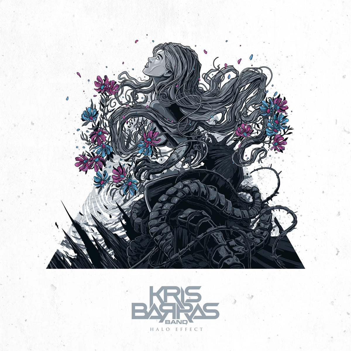 Kris Barras Band – Halo Effect vinyl cover