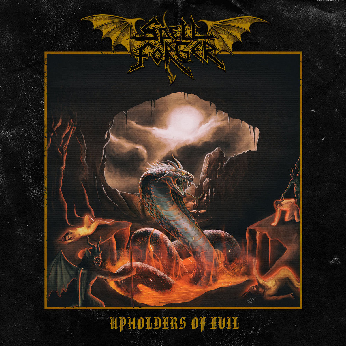 Spellforger – Upholders of Evil vinyl cover