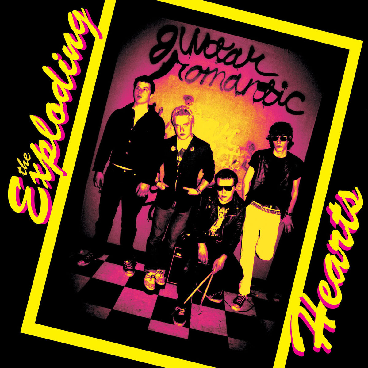 The Exploding Hearts – Guitar Romantic vinyl cover