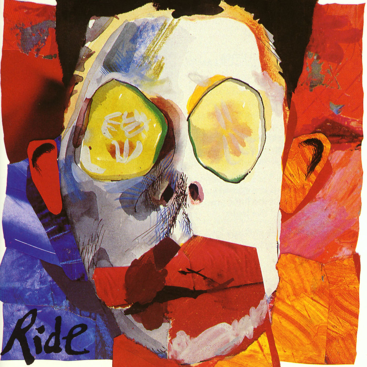 RIDE – Going Blank Again vinyl record cover