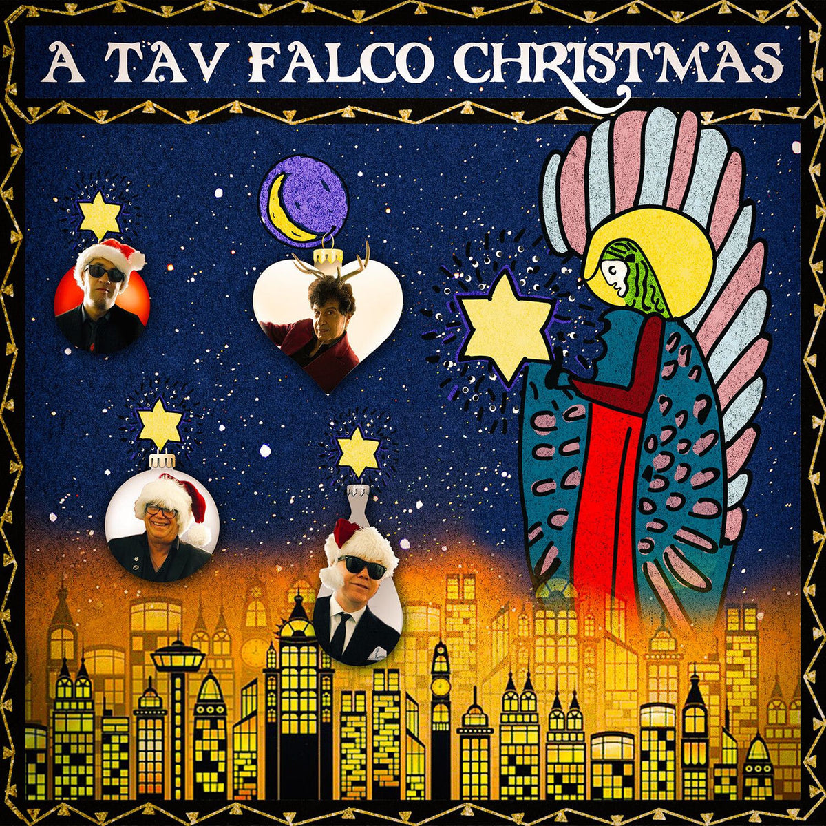 Tav Falco – A Tav Falco Christmas vinyl record cover