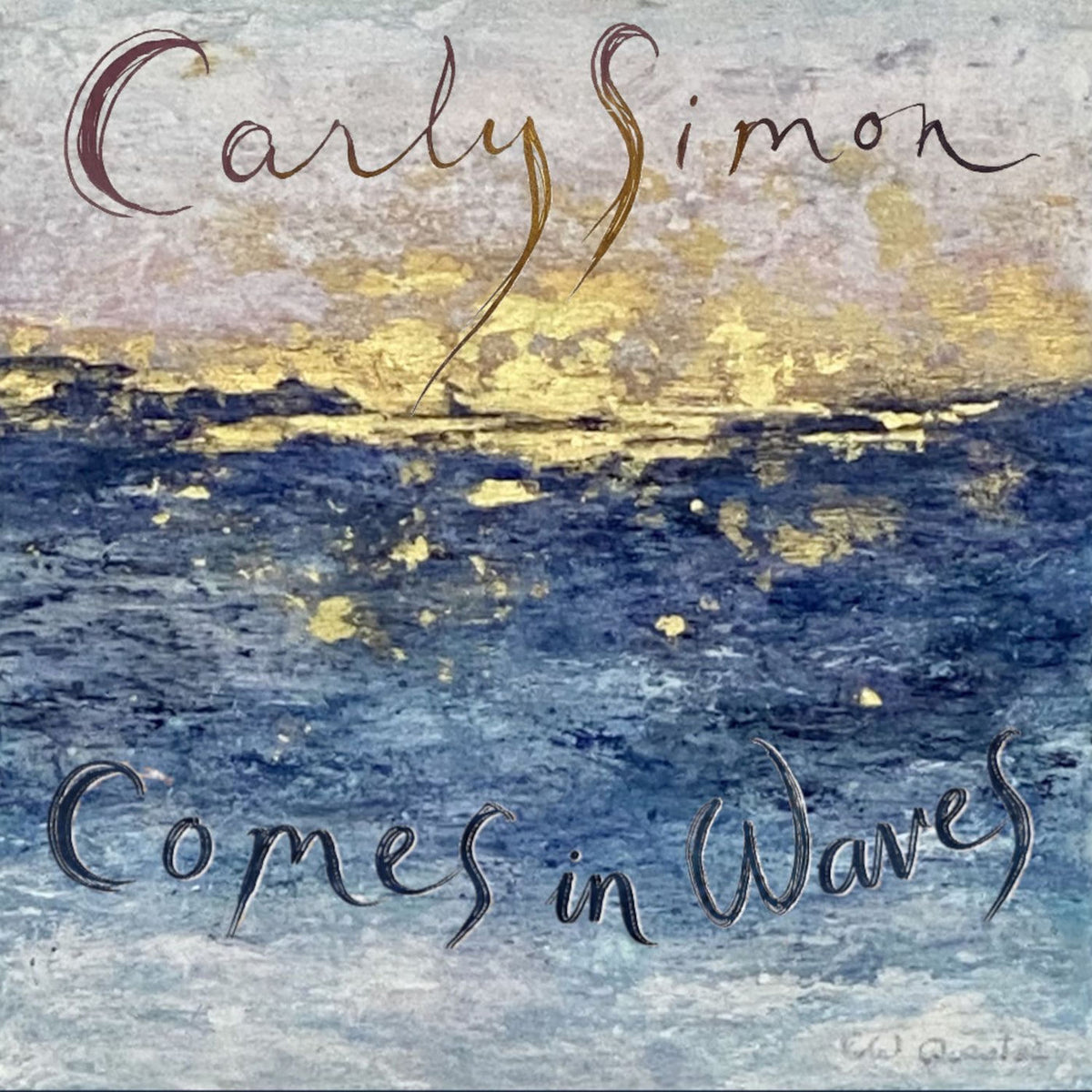 Carly Simon – Comes In Waves vinyl record cover
