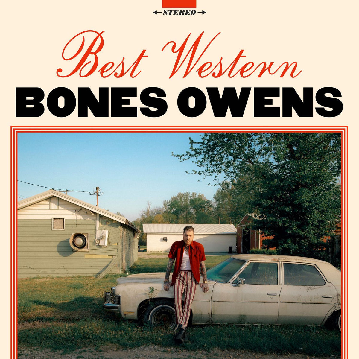 Bones Owens – Best Western vinyl record cover