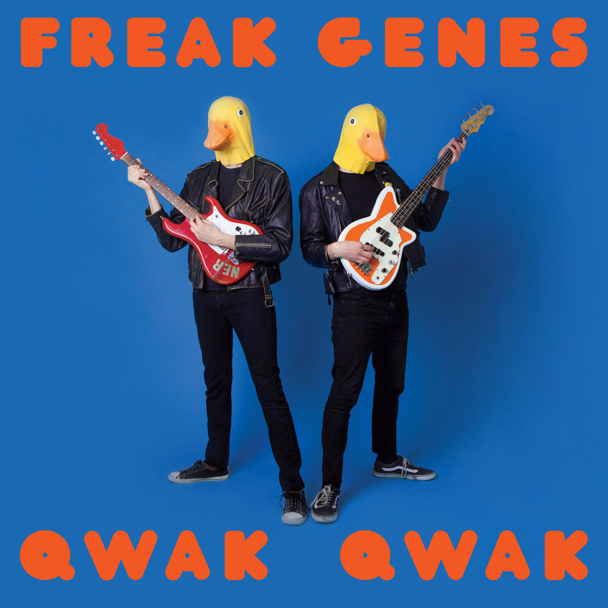 FREAK GENES – Qwak Qwak vinyl cover