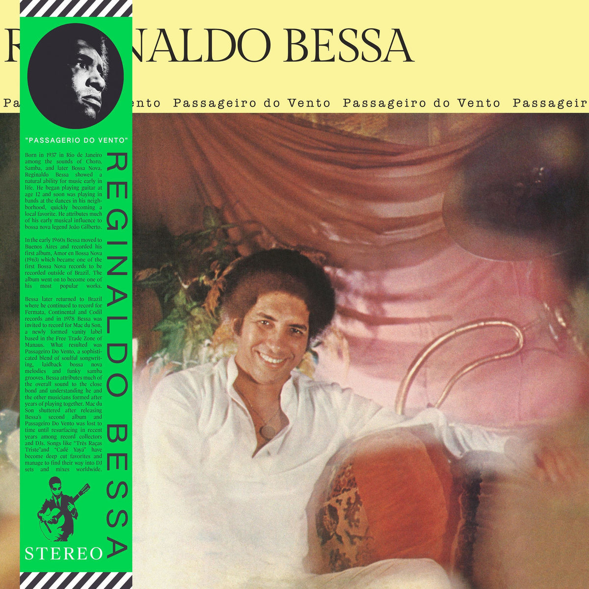 Reginaldo Bessa – Passageiro Do Vento vinyl record cover