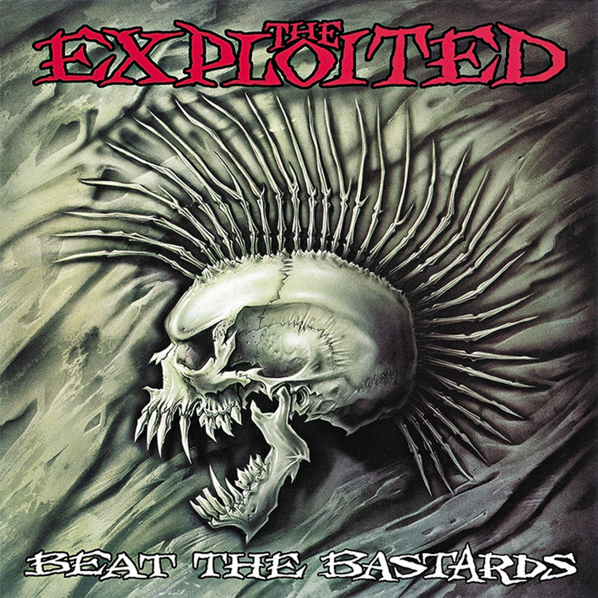 The Exploited – Beat the Bastards vinyl record cover