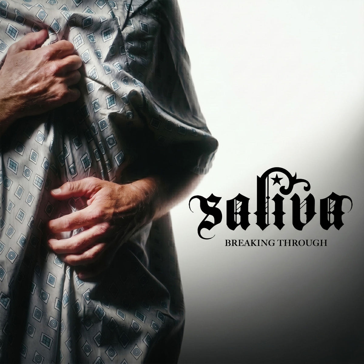 Saliva – Breaking Through (Coloured Vinyl) vinyl record cover
