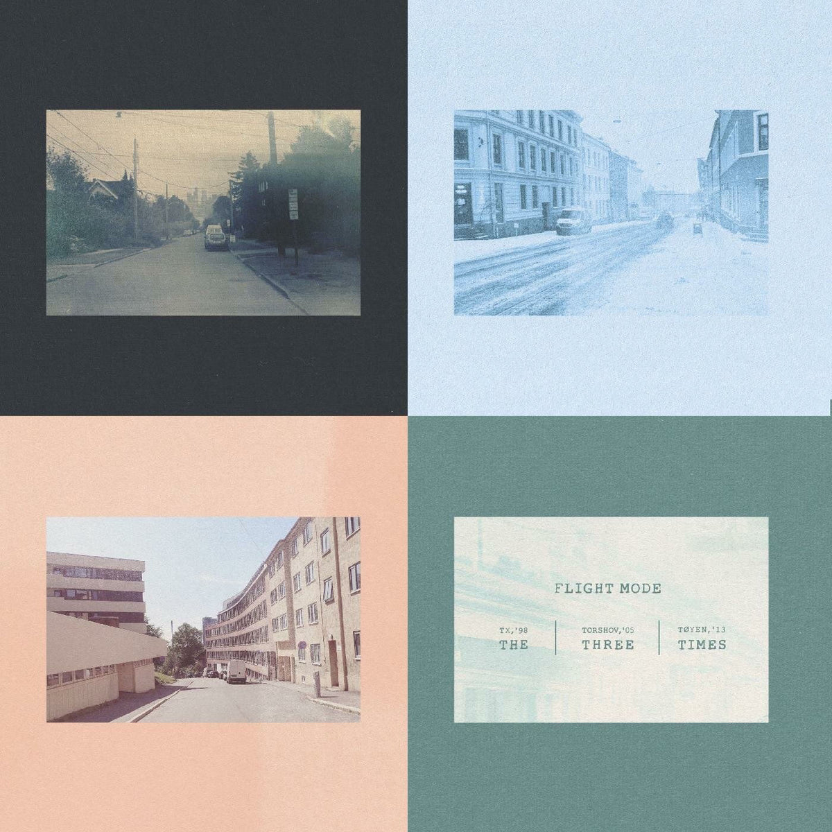 Flight Mode – The Three Times vinyl record cover