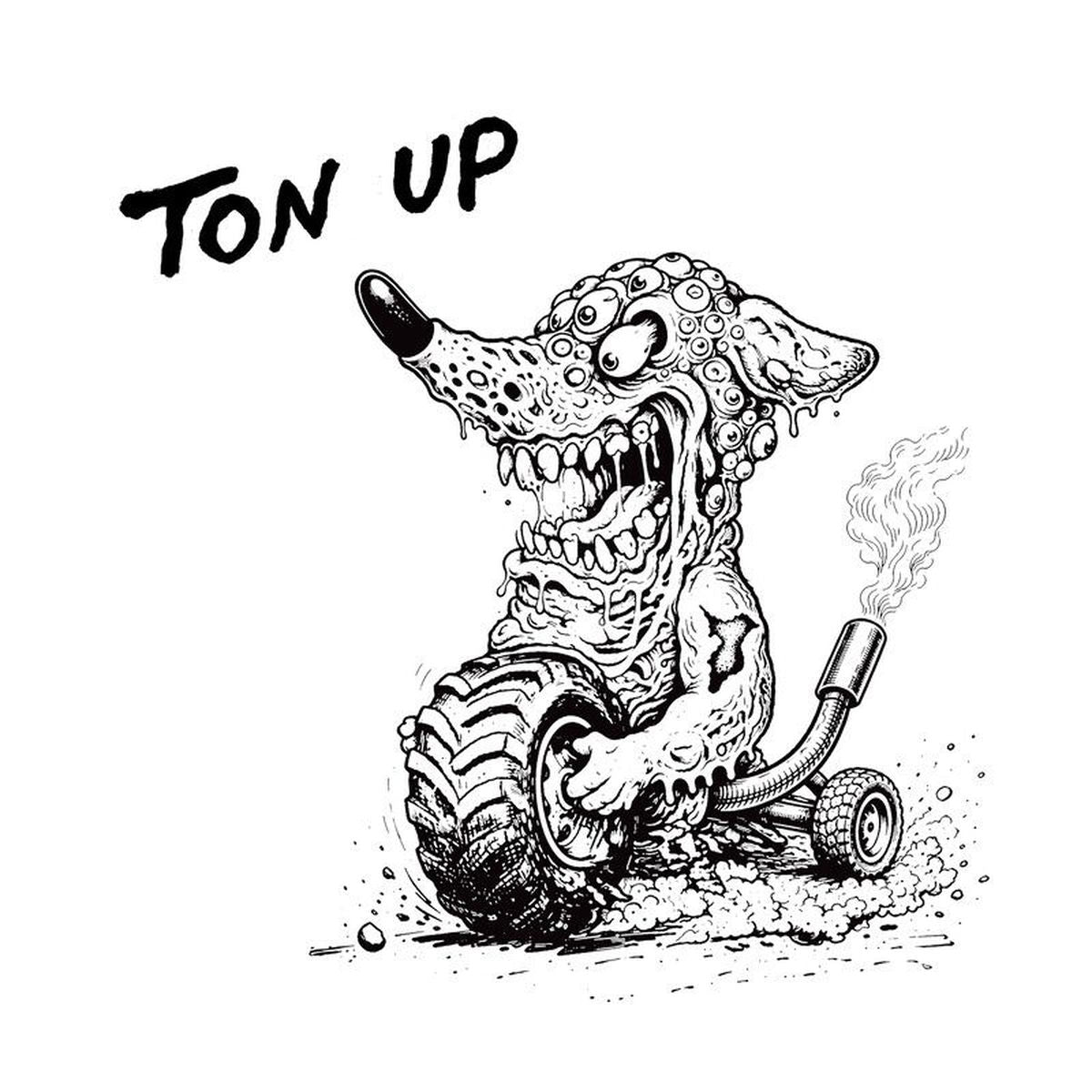 Gold Panda – Ton Up vinyl record cover