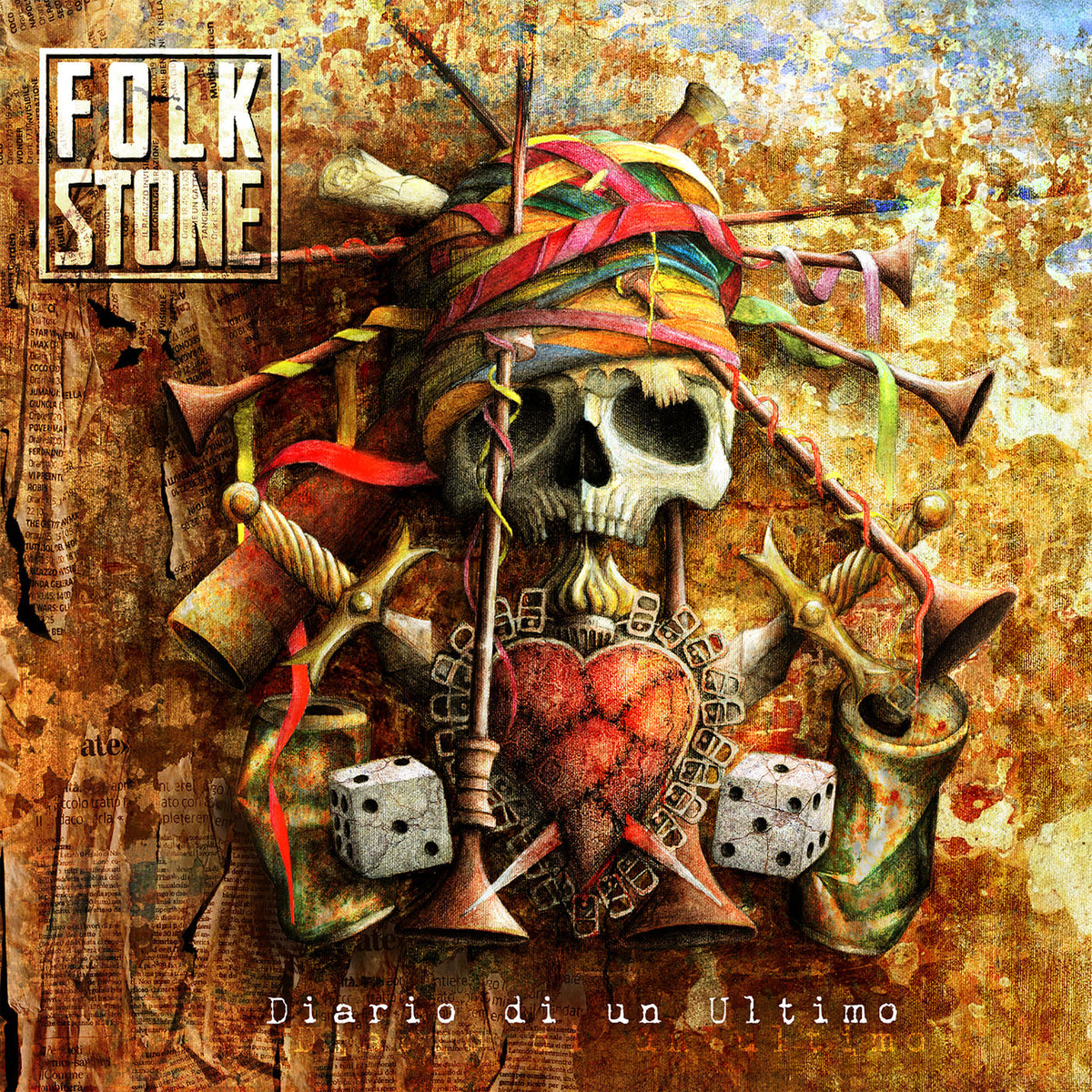 Folkstone – Diario Di Un Ultimo vinyl record cover
