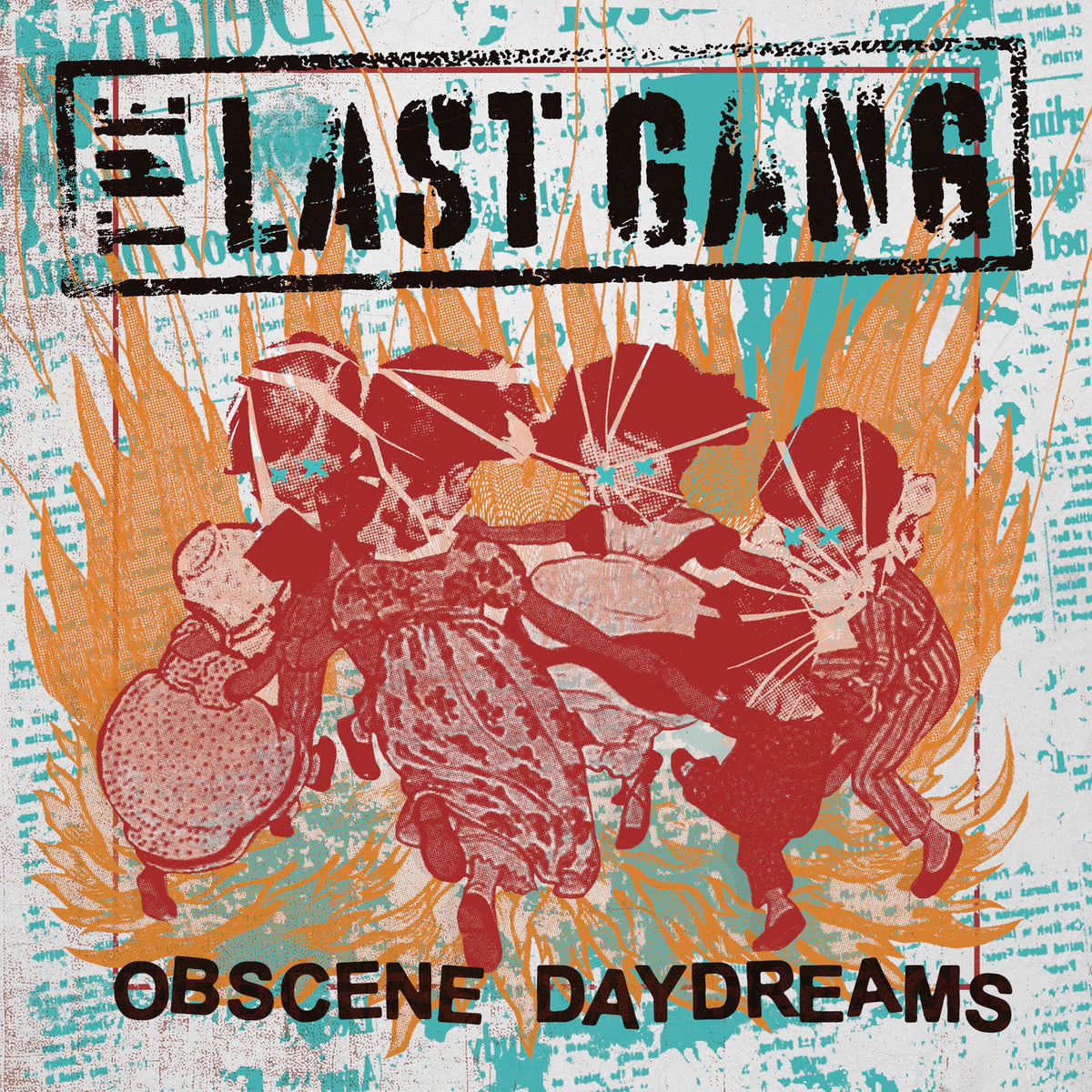 The Last Gang – Obscene Daydreams vinyl cover