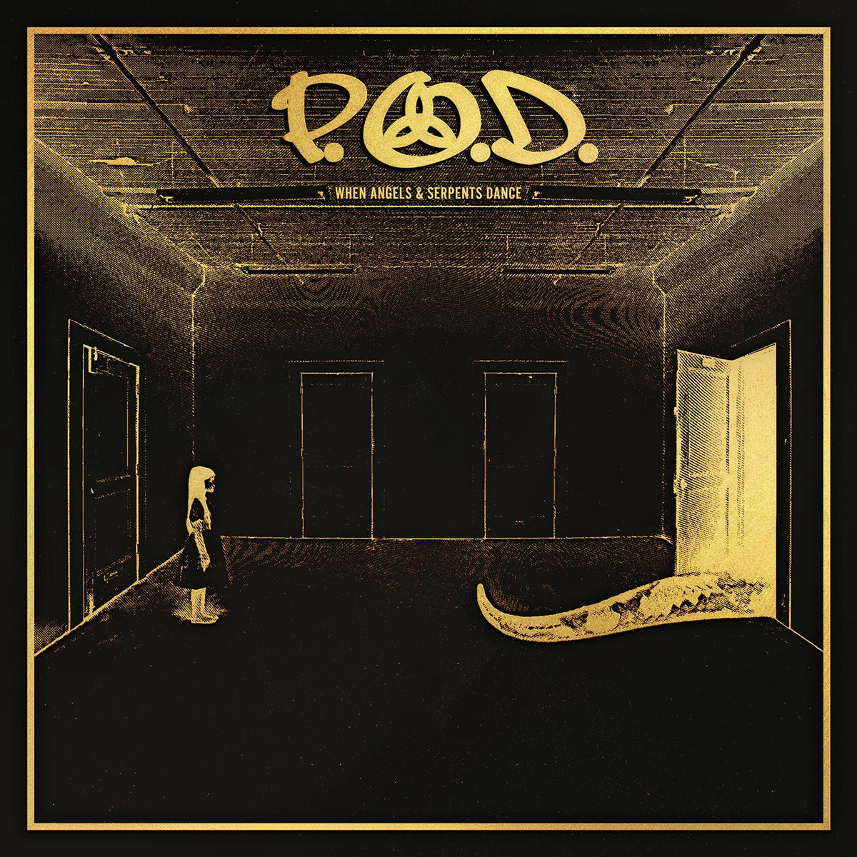 P.O.D. – When Angels & Serpents Dance vinyl record cover