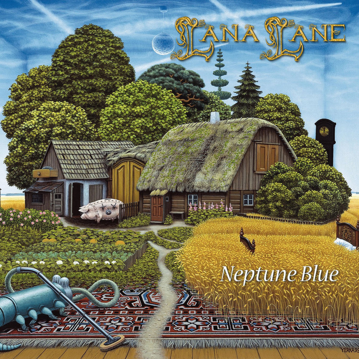 Lana Lane – Neptune Blue vinyl record cover