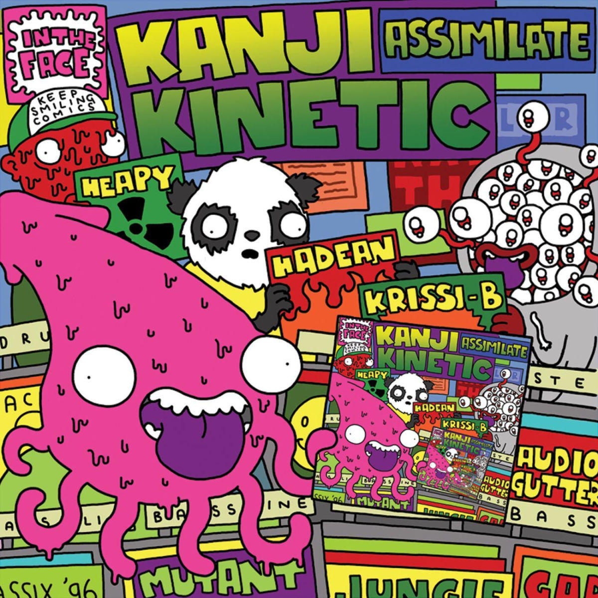 Kanji Kinetic – Assimilate vinyl cover