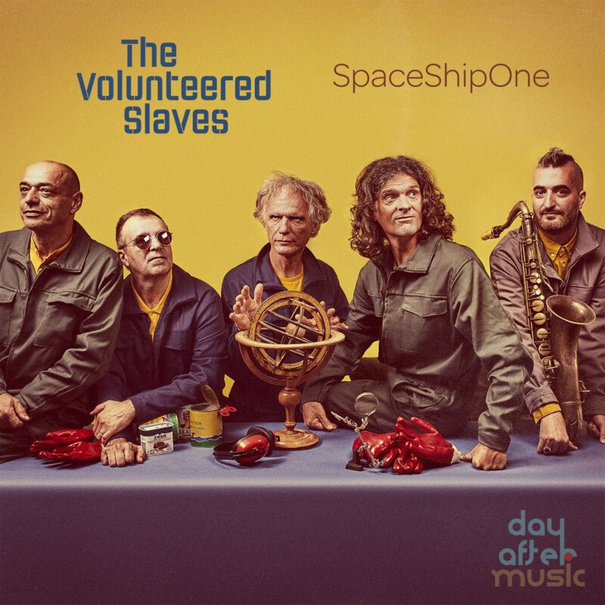 Volunteered Slaves – Spaceshipone vinyl record cover