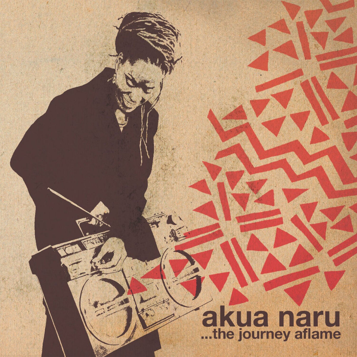 Akua Naru – The Journey Aflame vinyl cover