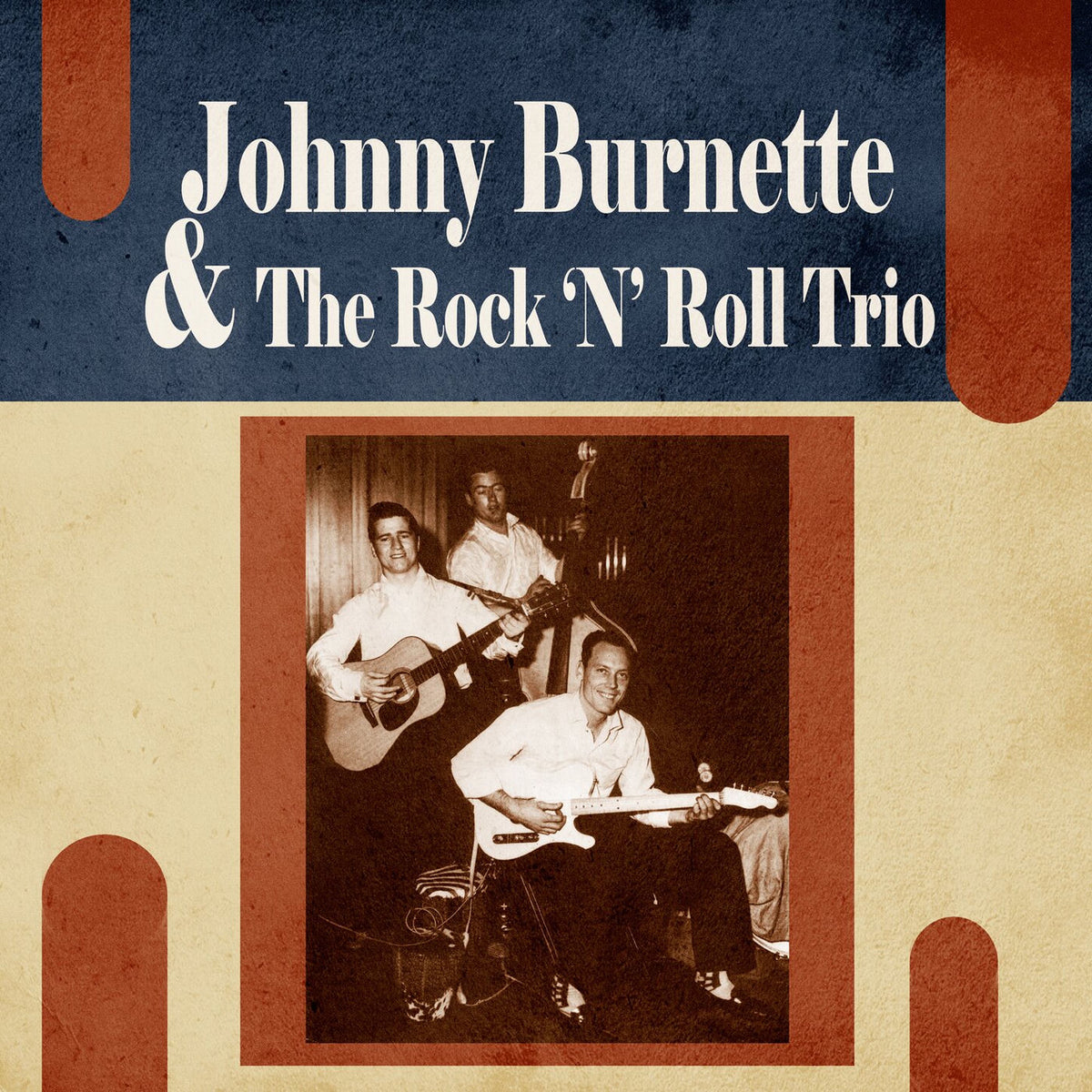 Johnny Burnette and The Rock 'n' Roll Trio – Johnny Burnette and the Rock 'N' Roll Trio vinyl record cover