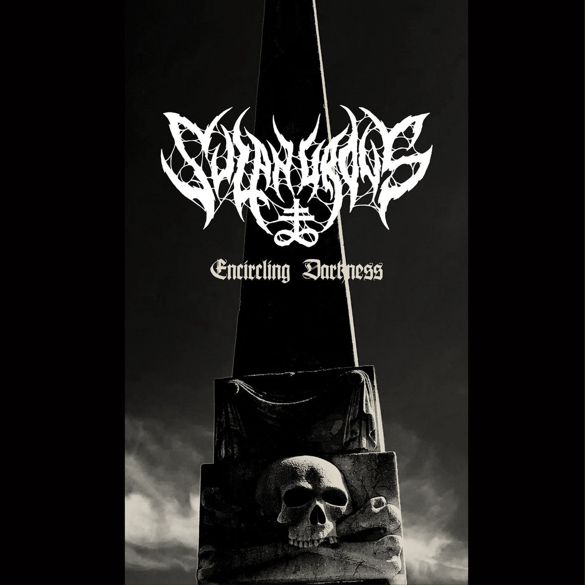 Sulphurous – Encircling Darkness vinyl cover